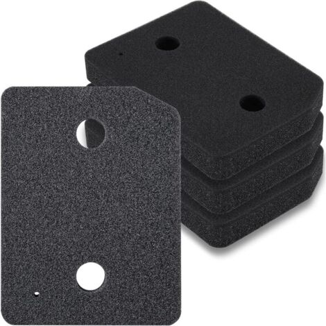 Lot de 4 filtres pour sèche-linge Miele T1 Series 9164761 - Fin / grossier - 207 x 157 x 30 mm