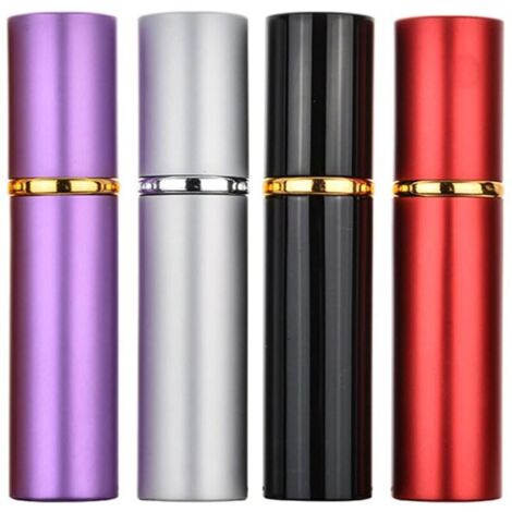 Lot de 4 flacons vaporisateurs de parfum de 10 ml