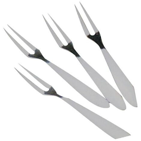 Lot de 4 fourchettes à escargots - METALTEX