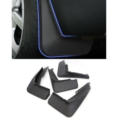 Lot de 4 Garde-boues pour Accessoires VW ID4, Protection Anti-éclaboussures Avant et arrière Mudguard avec vis de Fixation (ID 4)