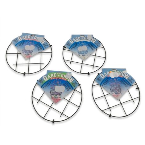 Lot de 4 - GARDMAN - Supports de plantes circulaires - 30cm - Système interchangeable - Idéal bordures - Voir photos