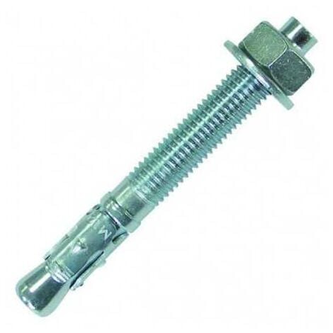 Lot de 4 Goujons d'Ancrage R XPT 12x180 Diam. 12mm x L. 180mm Acier Zingué