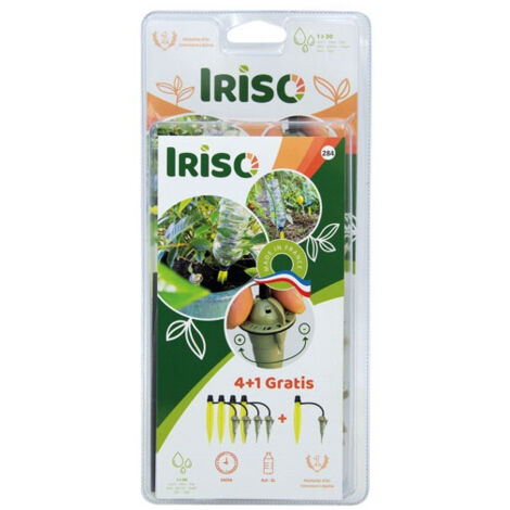 Lot de 4 goutteurs sur pied + 1 Offert - Iriso - GUILLOUARD