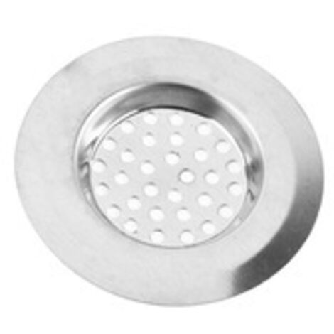 Lot de 4 Grilles de Bonde de Sol Rondes Ø64 mm en Acier Inoxydable Couvercle de Drain Anti-Bouchage pour Cuisine Salle de Bain Balcon