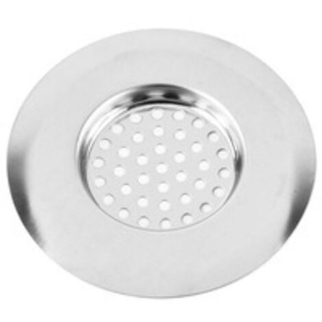 Lot de 4 Grilles de Bonde de Sol Rondes Ø78 mm en Acier Inoxydable Couvercle de Drain Anti-Bouchage pour Cuisine Salle de Bain Balcon