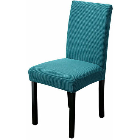 Lot De 4 Housses De Chaise Extensibles Pour Chaises De Salle À Manger, Élasthanne Extensible Avec Housse De Chaise À Bande Élastique, Grandes Housses De Chaise De Salle À Manger En Velours Po