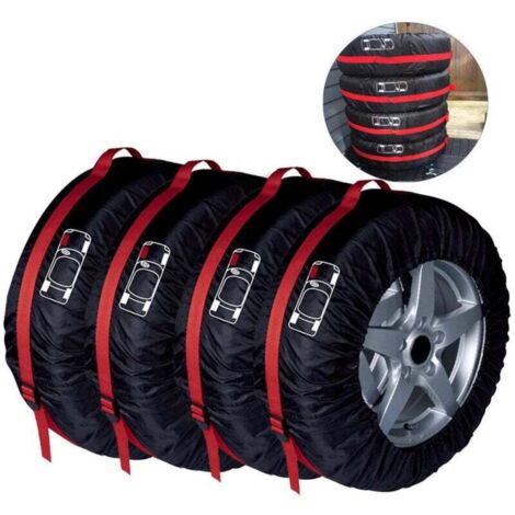 Lot De 4 Housses De Protection XL Pour Roue De Caravane, Camping-car