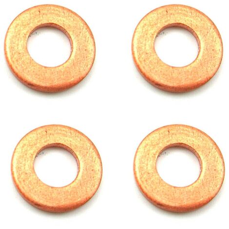Lot de 4 joint d'injecteur en cuivre pour 1.5 DCI 7703062072