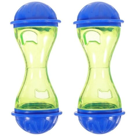 Lot de 4 jouets à mâcher en forme de lapin pour petit chien avec balle manquante en plastique