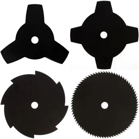 Lot De 4 Lames Pour Débroussailleuse Et Multifonction 4 En 1