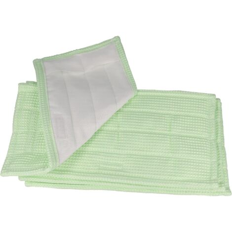 Lot de 4 lingettes compatible avec Vorwerk Kobold MF520, MF530, SP520, SP530 aspirateur - Chiffon doux