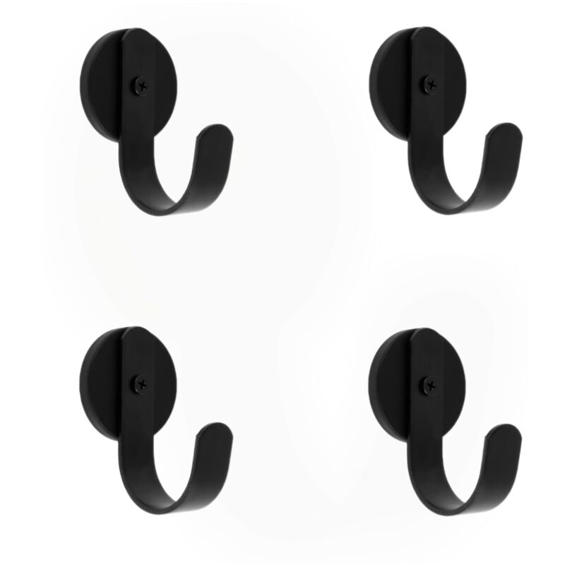 Lot de 4 Loquets Magnétiques en Acier - EINNENFFER - Puissants et Pratiques pour Moulures de Porte, Capacité de 2 kg, Installation Facile sans Perçage