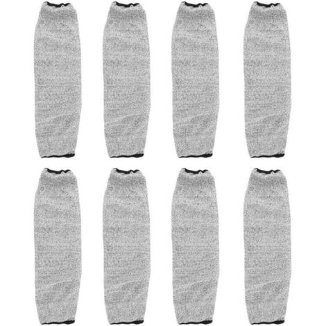 Lot de 4 Manchons de Protection Bras et Avant-Bras Anti-Coupures 45 cm
