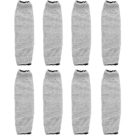 Lot de 4 Manchons de Protection Bras et Avant-Bras Anti-Coupures 45 cm