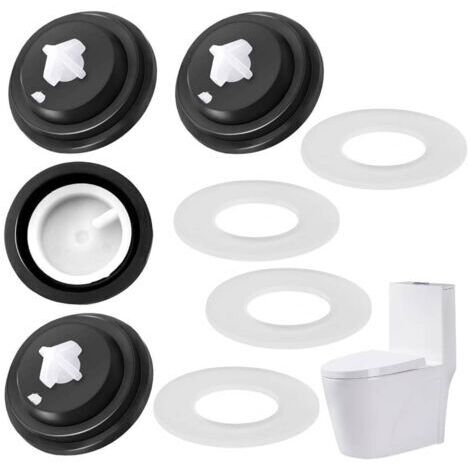 Lot de 4 membranes pour robinet à flotteur SIAMP à faible alimentation + 4 joints de valve de chasse d'eau, flotteur de chasse d'eau pour l'entretien de la chasse d'eau.
