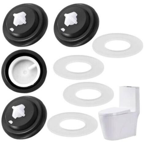 Lot de 4 membranes pour robinet à flotteur SIAMP à faible alimentation + 4 joints de valve de chasse d'eau, flotteur de chasse d'eau pour l'entretien de la chasse d'eau.