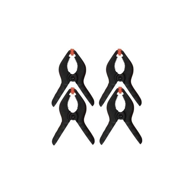 Donau Elektronik - lot de 4 mini-pièces de serrage donau 19-2S