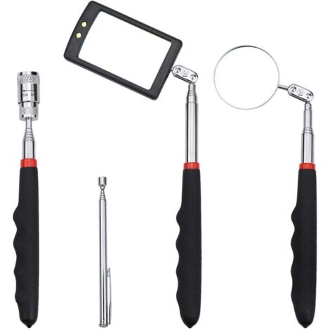 Lot de 4 outils d'inspection télescopiques