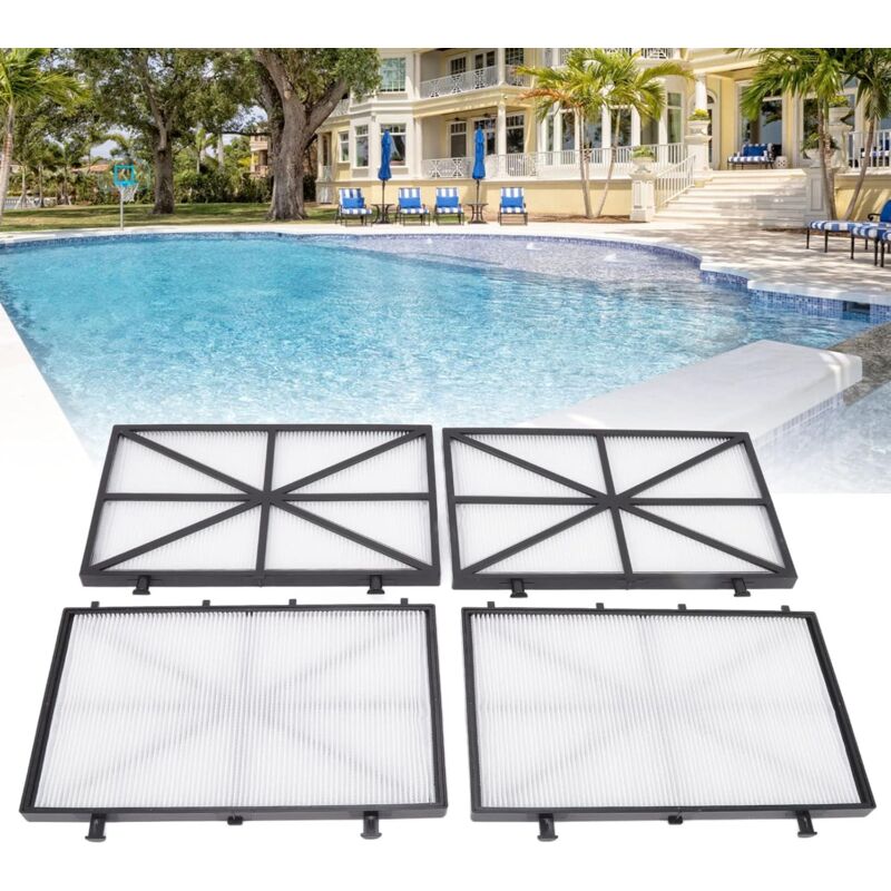 4 pièces Filtres de robot de piscine, ,cartouches de filtre à ressort, filtres de piscine ultra fins compatibles Dolphin M400/M500, Dolphin Nautilus