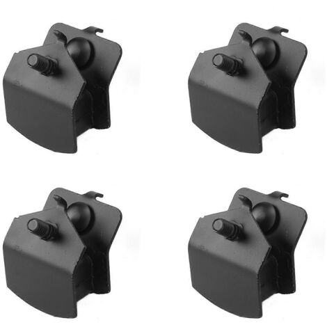 Lot de 4 patins amortisseurs pour pieds de générateur diesel (168 °F/170 °F, 2 kW/3 kW) - Accessoires pour pieds de générateur