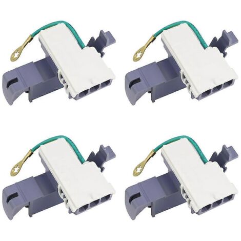 Lot de 4 pièces de rechange pour interrupteur de couvercle de lave-linge