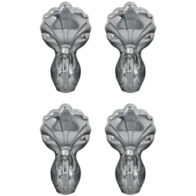Aquatop - 4 Pieds griffés chromé Burlington pour baignoire