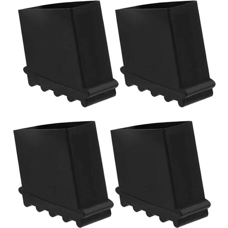 Lot de 4 pieds d'échelle de rechange en caoutchouc pour échelle, échelle, pieds en caoutchouc, pieds de rechange, pieds en caoutchouc, pièces de