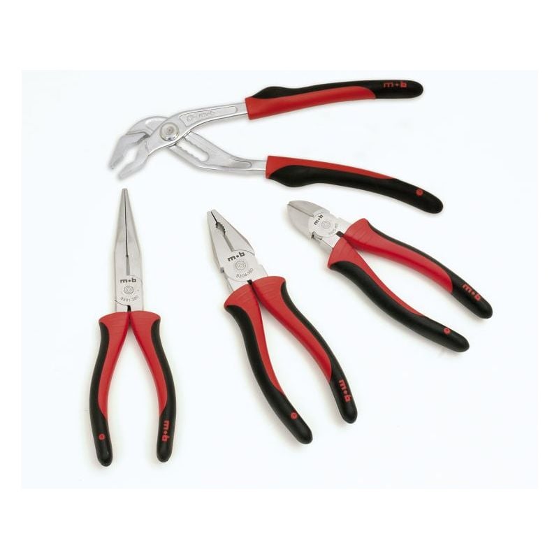 Lot de 4 pinces bimatière Mob Outillage