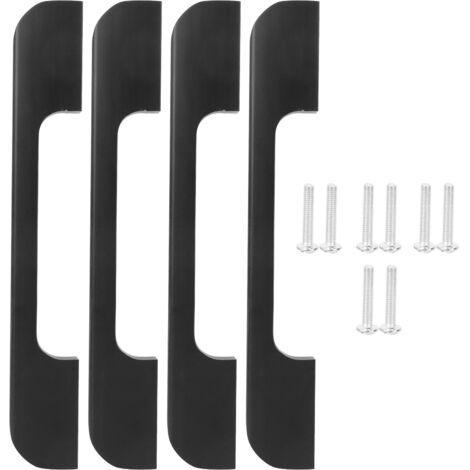 Lot de 4 poignées de porte et tiroir simples et modernes pour meubles de cuisine et de salle de bain