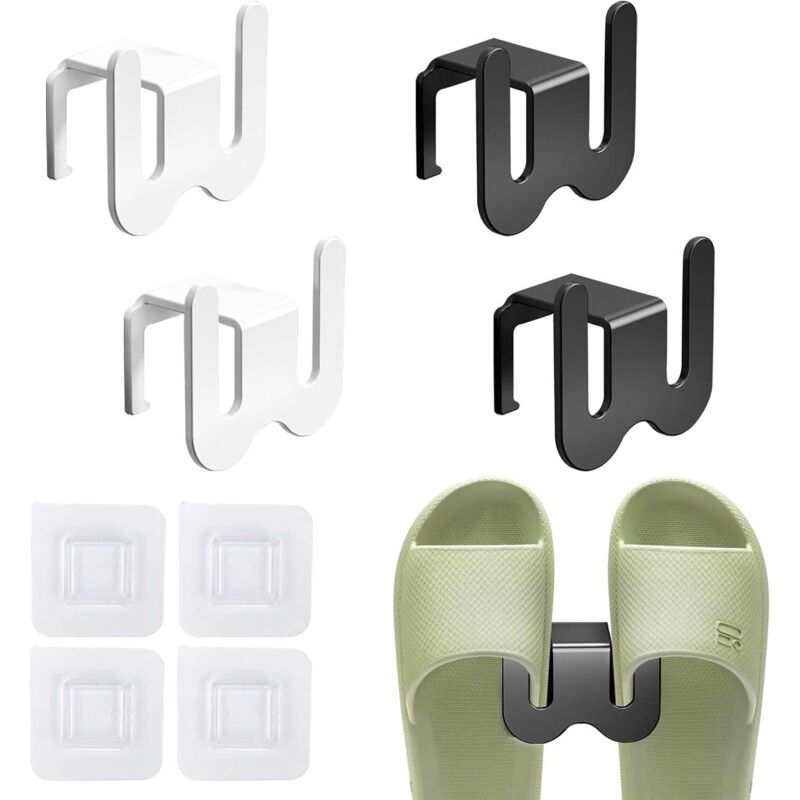 Gabrielle - Lot de 4 porte-chaussures muraux, étagère à chaussures, étagère à chaussures, étagère à chaussures à suspendre, organisateur de Gabrielle - Lot de 4 porte-chaussures muraux, étagère à chaussures, étagère à chaussures, étagère à chaussures à suspendre, organisateur de