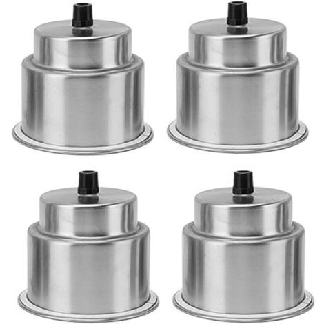 Lot de 4 porte-gobelets étanches robustes et antirouille avec trou de drainage pour bateau, camping-car, voiture, tableau de bord.