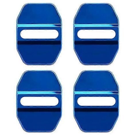 Lot de 4 protections antirouille pour serrures de portières BMW X1 X3 X4 X5 X6 E46 E90 E60 F10 E39 F30 E36 F20 E87 E70 E91 E30  Protection antirouille pour serrures de portières - bleu