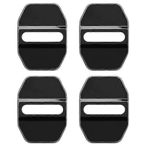 Lot de 4 protections antirouille pour serrures de portières BMW X1 X3 X4 X5 X6 E46 E90 E60 F10 E39 F30 E36 F20 E87 E70 E91 E30  Protection antirouille pour serrures de portières - Noir