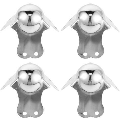 Lot De 4 Protections D'Angle Pour Bâches De Camion Sangles De Fixation Protections D'Angle Robustes Pour Chargements Et Emballages Couleur Argent