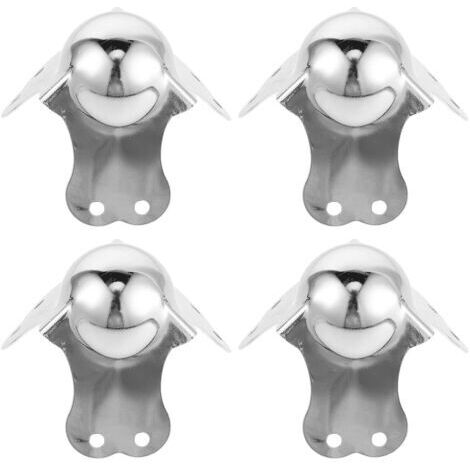 Lot De 4 Protections D'Angle Pour Bâches De Camion Sangles De Fixation Protections D'Angle Robustes Pour Chargements Et Emballages Couleur Argent
