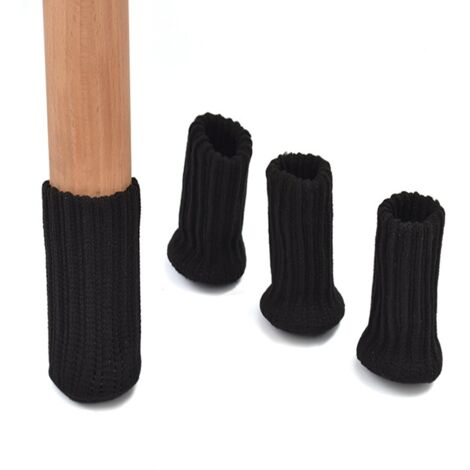 Lot de 4 Protège-sols en feutre pour pieds de chaise, embouts anti-dÉrapants Épais pour meubles, protège-parquets silencieux contre les rayures pour sols durs, patins rÉsistants pour tables et taboure