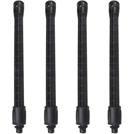 Lot de 4 Rallonge Lance Nettoyeur Haute Pression ABS 44,5cm Pour Karcher K2 K3 K4 K5