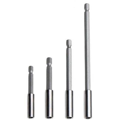 Lot de 3 porte-embouts magnétiques de 60 mm avec réglage de la Lot de 3 porte-embouts magnétiques de 60 mm avec réglage de la