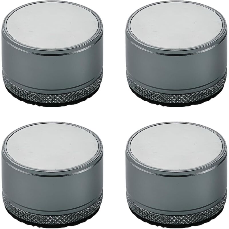 Lot de 4 Rehausseur de Meubles Réglable Métal, Rehausseur Pieds de Lit, Pieds de meubles pour Chaise, Table, Canapé, Caisson, Armoire de salle de