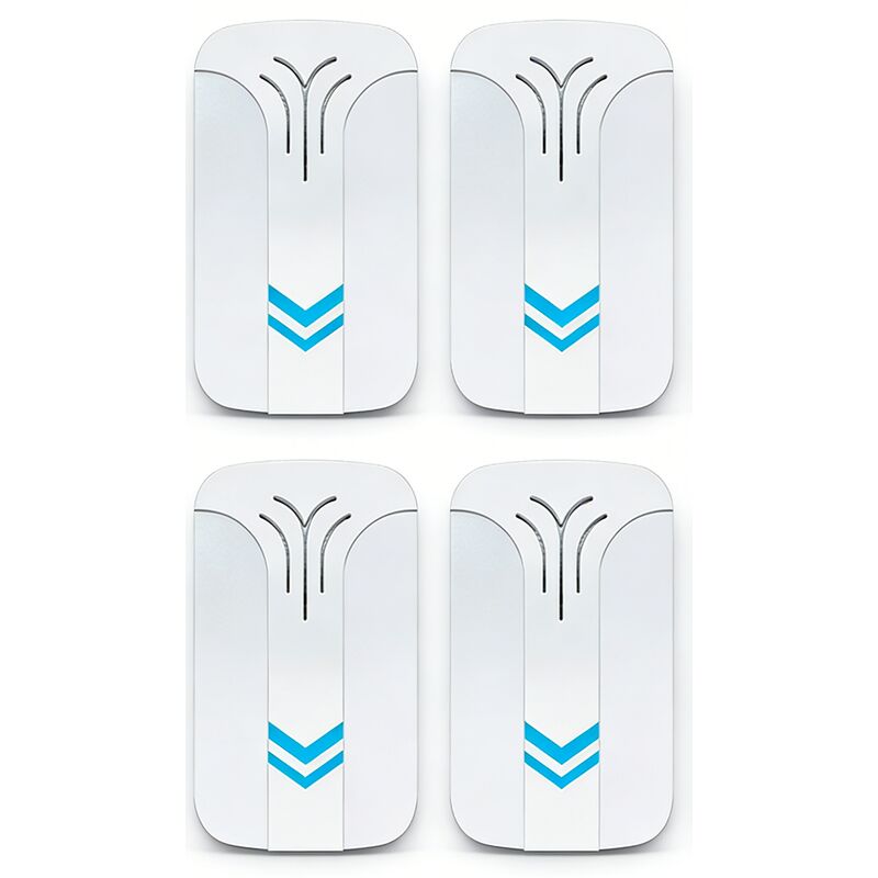 Lot de 4 répulsifs à ultrasons électroniques contre les moustiques, les insectes, la lutte contre les rats, pour l'intérieur, anti-cafards, mouches, Lot de 4 répulsifs à ultrasons électroniques contre les moustiques, les insectes, la lutte contre les rats, pour l'intérieur, anti-cafards, mouches,
