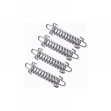 Lot de 4 ressorts de voile d'ombrage, ressorts de tension de voile d'ombrage, ressorts de tension de tente de camping, verrou de cordon de ressort de tente