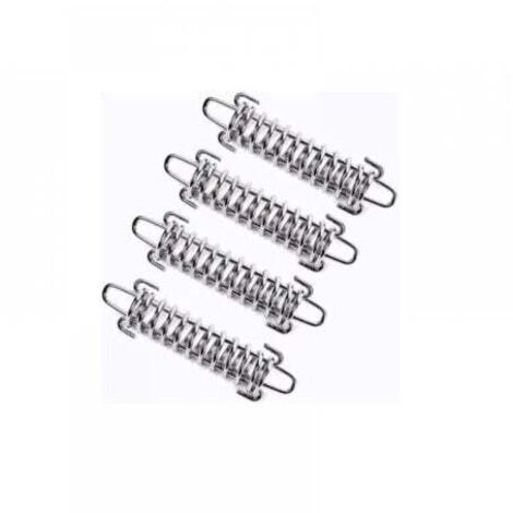 Lot de 4 ressorts de voile d'ombrage, ressorts de tension de voile d'ombrage, ressorts de tension de tente de camping, verrou de cordon de ressort de tente