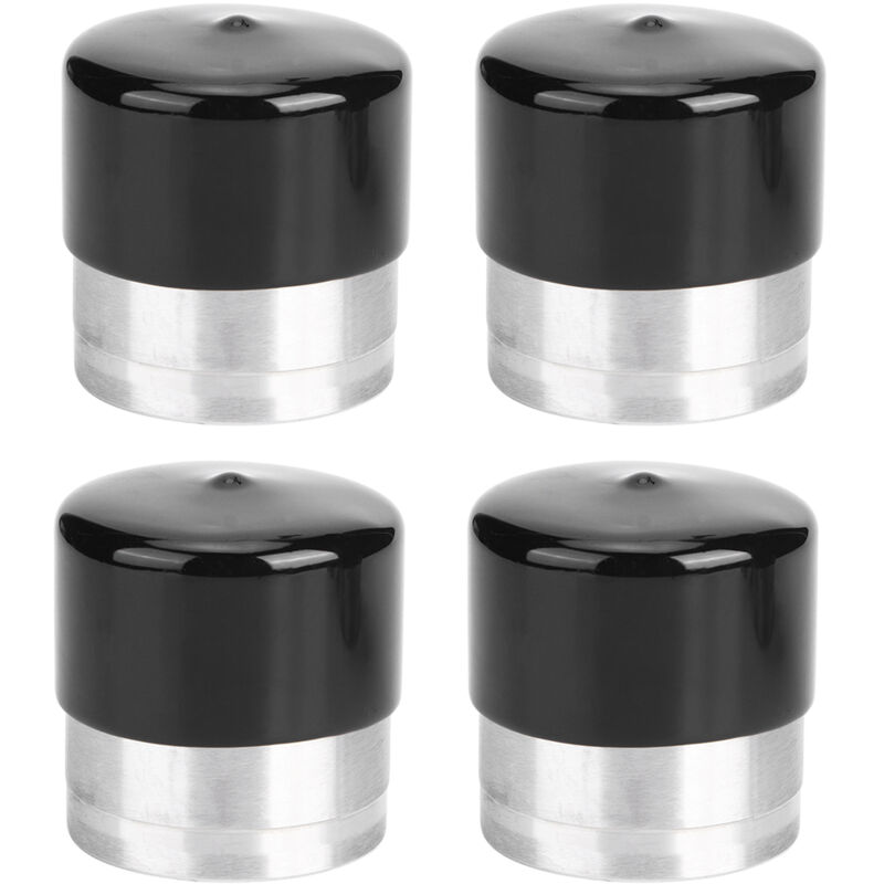Lot de 4 roulements de remorque de rechange en acier inoxydable de 1,98 po avec protection