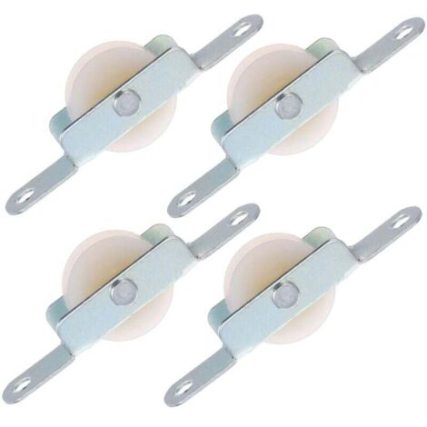 Lot De 4 roulettes De Rechange pour Auvent De Parasol Poulies De Porte Coulissante pour Parasols Dextérieur