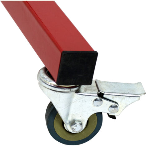 Lot de 4 Roulettes pour barrière de chantier modulable - 8000233