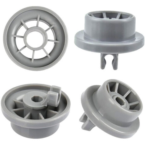 Lot de 4 Roulettes pour Panier Inférieur de Lave-Vaisselle – Compatible avec Modèles Siemens et Bosch – Montage Facile
