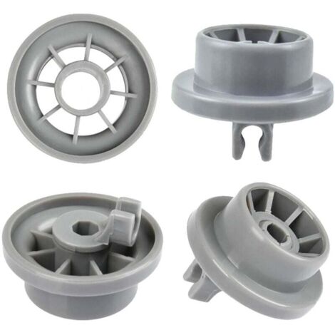 Lot De 4 Roulettes Pour Panier Inférieur De Lave Vaisselle Compatible Siemens Bosch