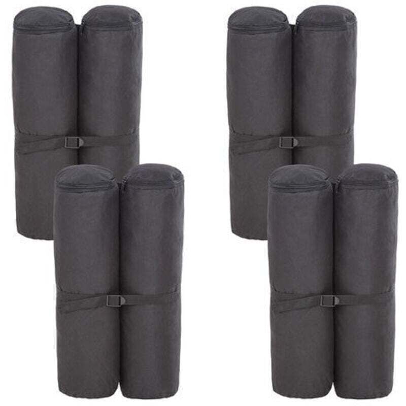 Lot de 4 sacs de lestage - sac de sable, sac de poids, sac de fixation