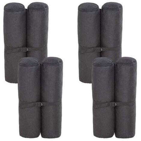 Lot de 4 sacs de lestage - sac de sable, sac de poids, sac de fixation