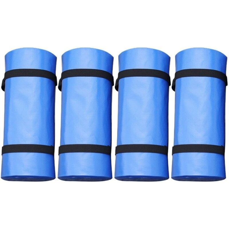 Lot de 4 sacs de sable de poids pour gazébo, sacs de sable pour tente, sacs de sable doubles, sacs de poids pour auvent de parapluie, gazébo